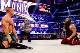 We rewind back to WrestleMania 30. Cena would have MADE Bray Wyatt that night. But instead, he was afraid to take a chance on him. He felt he wasn’t ready even though the ppl wanted it. All he had to do was swing the chair....