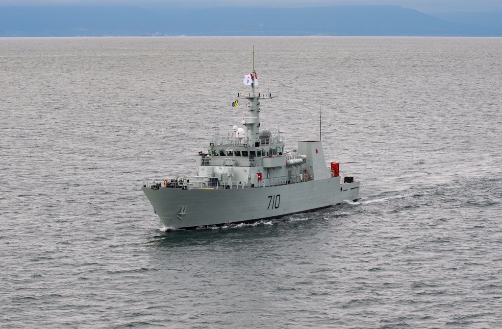 AngusTopshee's tweet photo. @HMCSBrandon commanded by LCdr Maude Ouellet-Savard

#StrengthThroughProgress https://t.co/ArhIVyx0oP