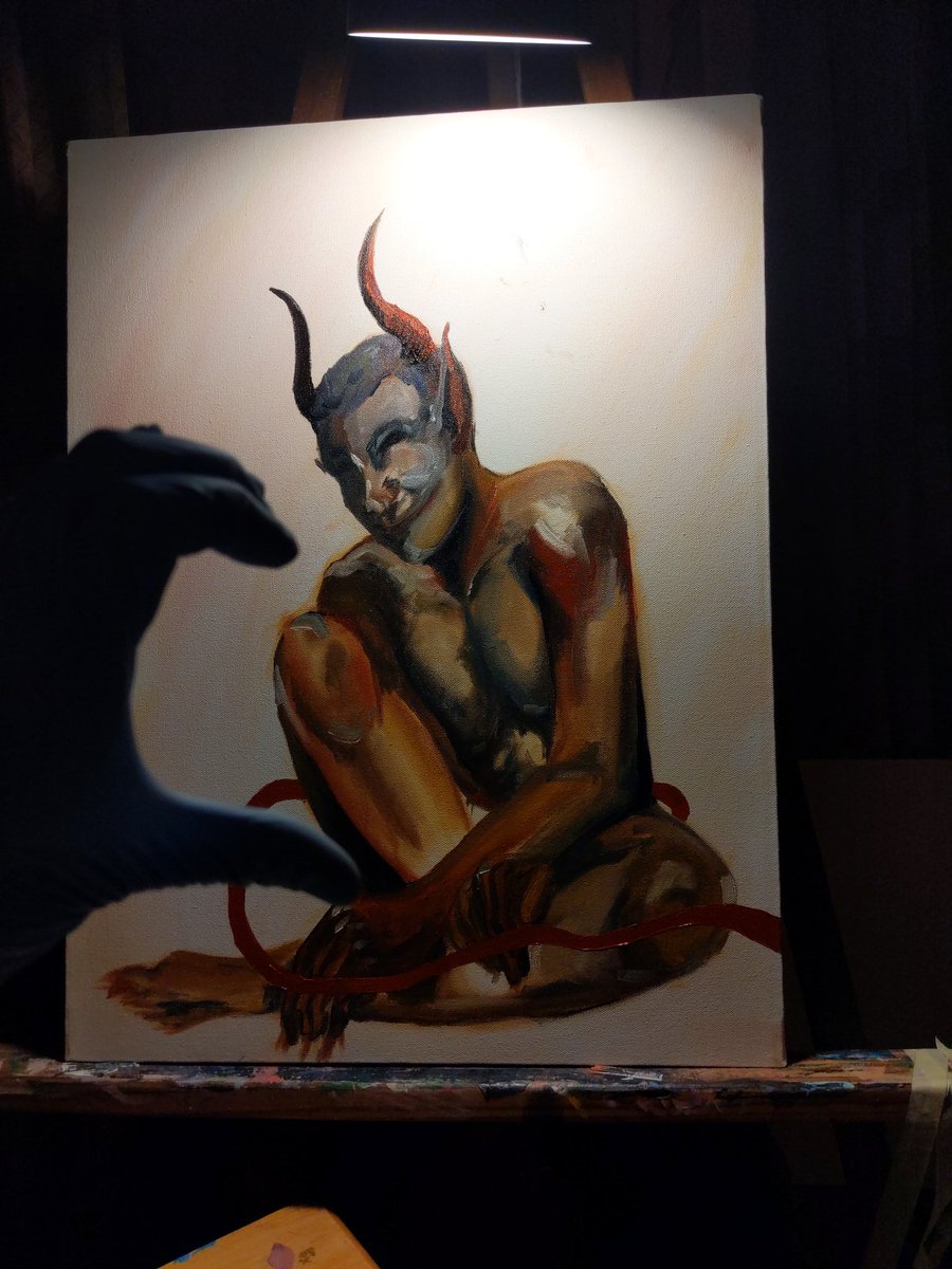 pineSOUL5's tweet photo. I got 24 new colors so I wanted to try em out
#oilpainting #art #ArtistOnTwitter #ventart https://t.co/eillxH6GWw