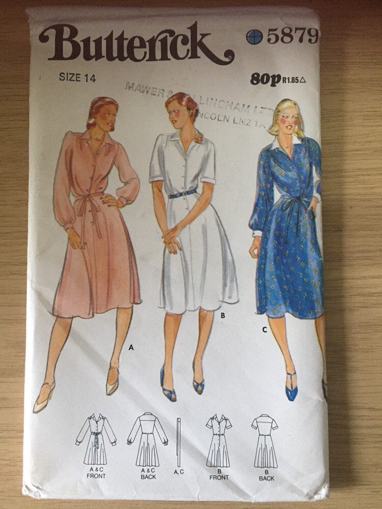 WatsonsVintage's tweet photo. CHECK OUT THIS FABULOUS VINTAGE SEWING PATTERN available in my #etsy shop: #RARE #Vintage #Uncut #1970s #ButterickSewingPattern #No5878 For #Misses'Dress #3Styles in #Size14(92cm Bust) - #CollectablePattern - #SupplyPattern https://t.co/8F8GFt6R4U #StandWithSmall #SmallBusiness https://t.co/u7bX5dG5Ym