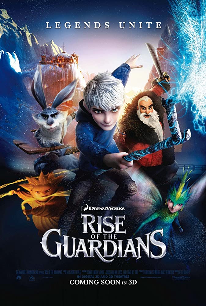  #RiseOfTheGuardians (2012) This is literally one of the most underrated movies ever, it's funny, charming and really emotional. The voice cast is amazing and they truly shine and the animation is flawless with some gorgeous scenery and it's just a great family movie.