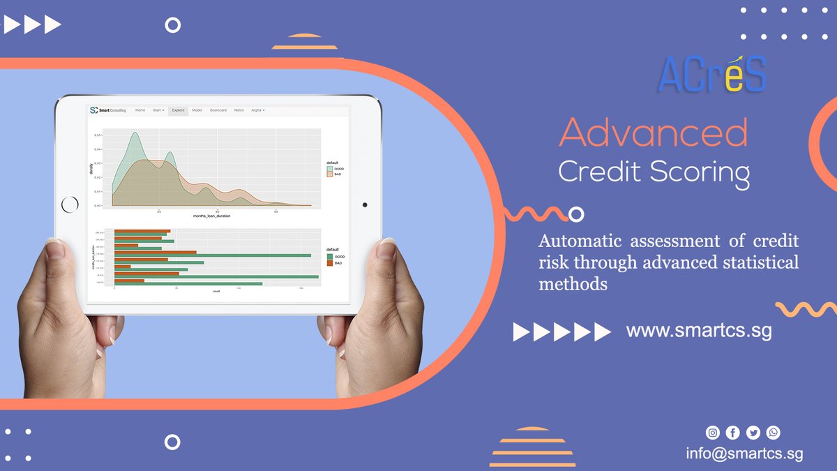 officialsmartcs's tweet photo. ACreS - Advanced Credit Scoring
⭐ Credit Scores - Evaluate the risk potential of customers and identifies those most likely to default
https://t.co/UvnYT2v7N1
#CreditScoring #CreditScore #Analytics #MachineLearning #ScoreCard #Analytics2020 #ScoreBuilder #BigData #SmartCS #ACreS https://t.co/C6w0dFsdSL