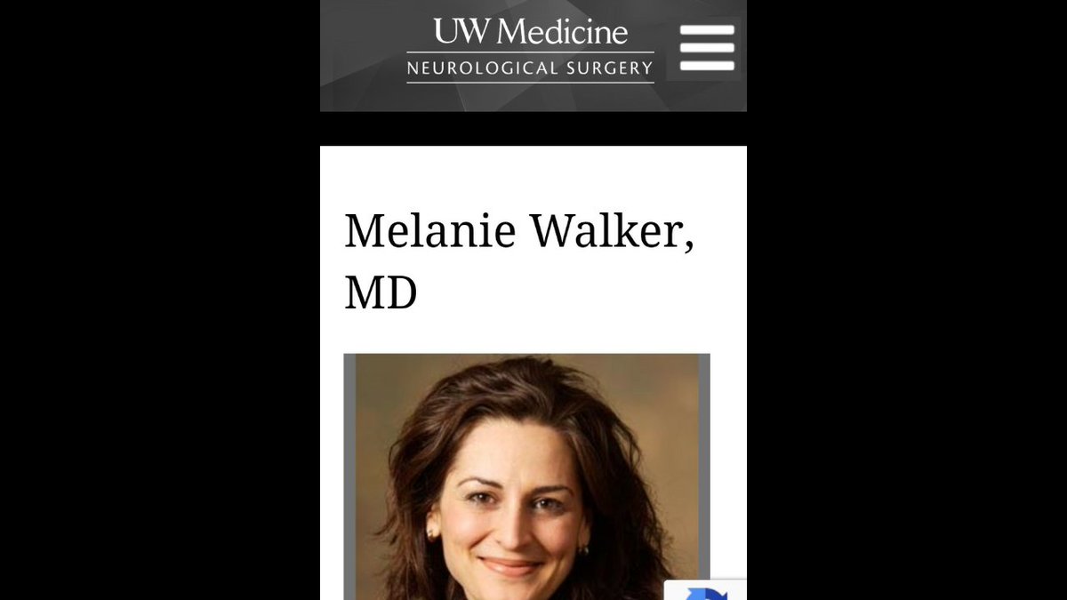 Melanie is the Founder and Director of UW Clot Bank (blood bank)... https://neurosurgery.uw.edu/bio/melanie-walker-md