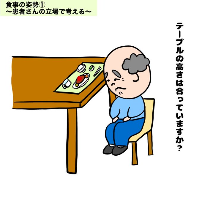 食事の姿勢のtwitterイラスト検索結果 古い順