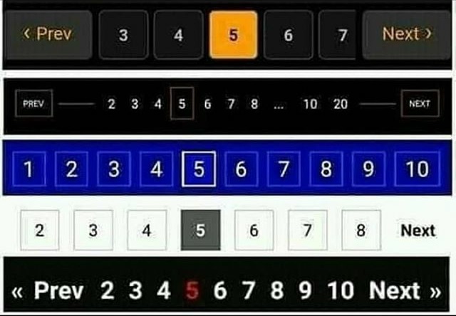 Contoh berbagai jenis font font angka angka yg di sediakan oleh aplikasi vpn.