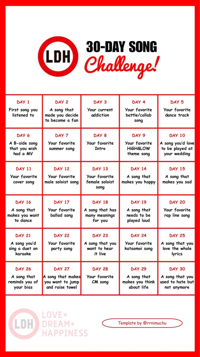 Jɛo On Twitter Ldh 30 Day Song Challenge Will Do This Too