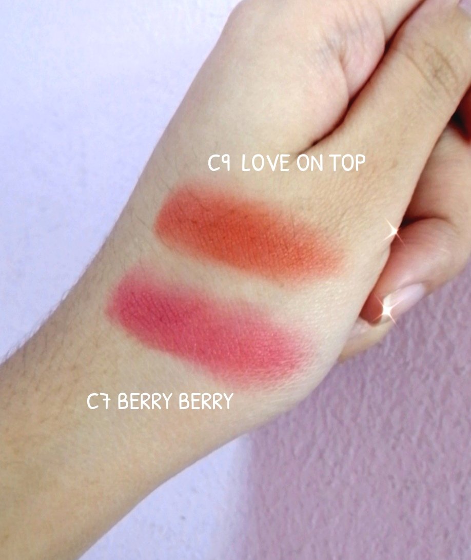 nnzniiniwz's tweet photo. ความลดราคาเหลือ 49฿ ไปจัดมา 2 อันเลย สี C7 กับ C9 สวอชแล้วสีสวยตาแตกมากกก ชอบเนื้อเขาจริง มีความติดทนสูงสุดด นิวซื้อใน เว็บออนไลน์บิวเทรียมนะ ลูกค้าใหม่มีคูปองส่งฟรีด้วย 💞 #ถูกและดี #ไว้รีวิวห้ามขายของโว้ยย https://t.co/HdjvbWgEvS