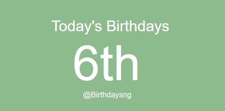 If today 6th of April is your birthday, Please Follow, Like, Retweet and Reply with your Picture and a message to this tweet and maybe you can meet your twin and let celebrate together. #April #April6 #April6th #Birthday #Happybirthday #Lagos #Naija #Nigeria