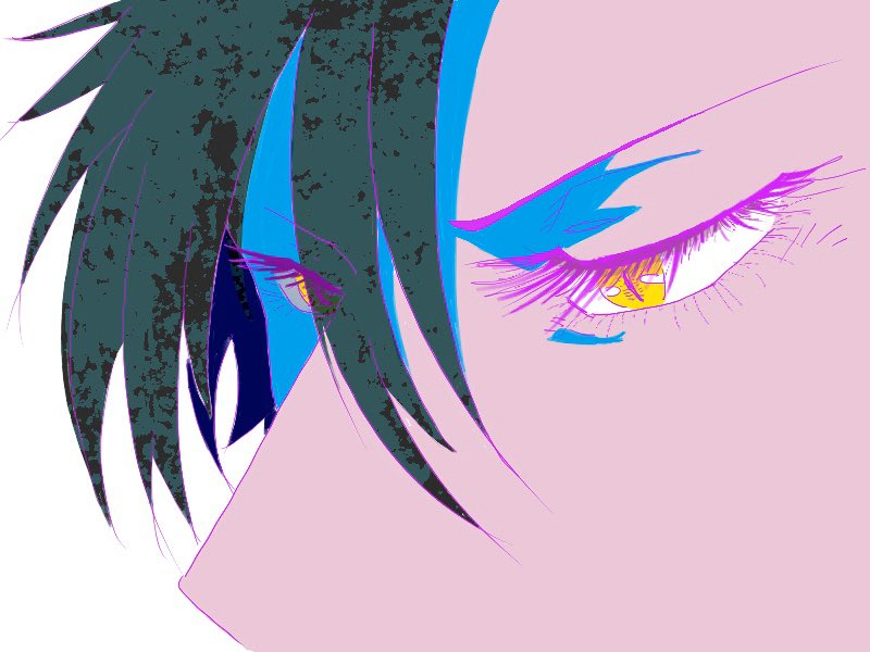 완성하고 보니 어디선가 본 적 있는 색감이 되어따..
창의력이 부족하면... 쿠로오를 가질 수 없어 멍아...