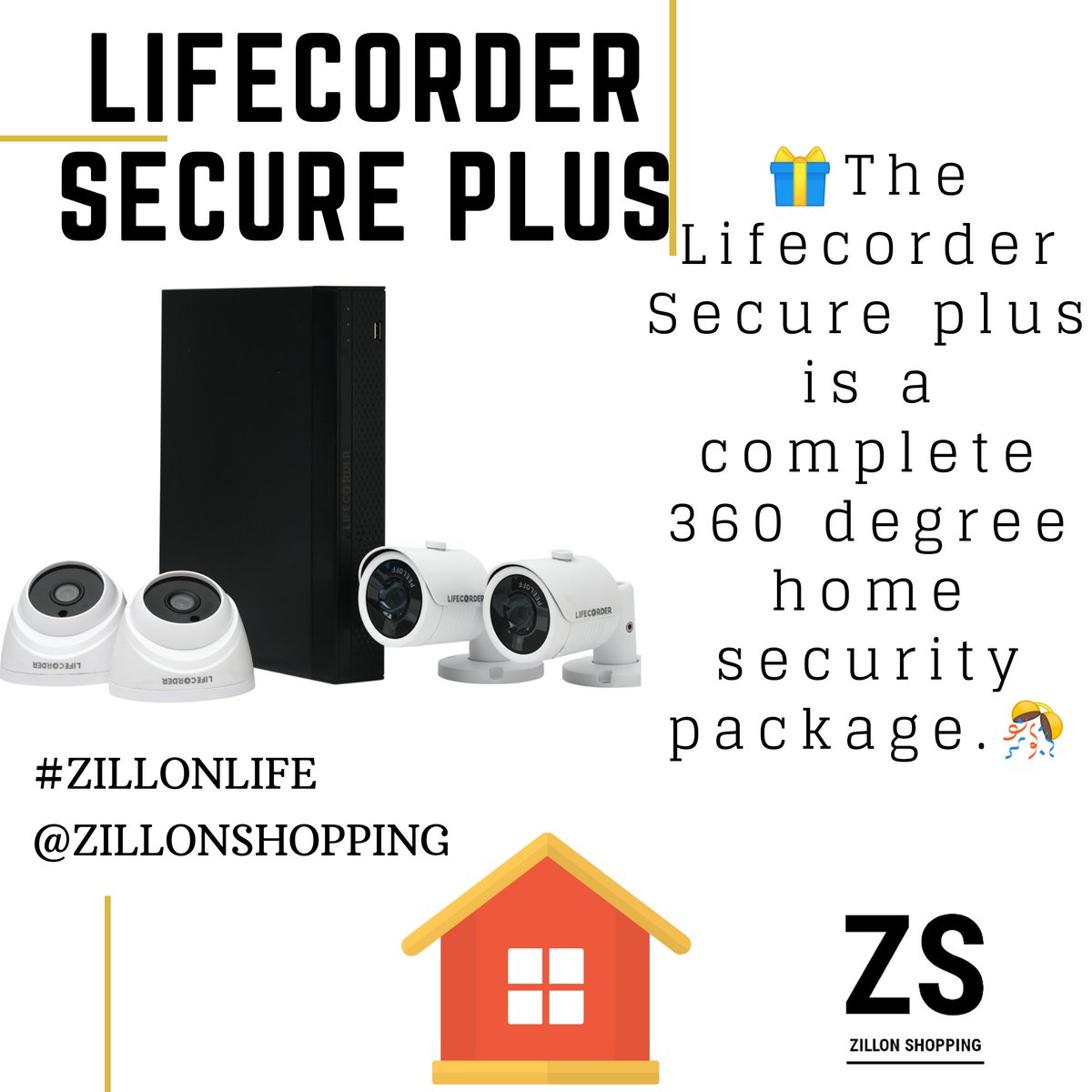 VigneshTC3's tweet photo. LIFECORDER Secure Plus "Complete your HD security system with 4-pack cameras .
.
#zillonlife #lifecorder #electronicproducts #securityservilence #homesecurityproducts
@keeponlearningdaily #entrepreneurship #buildyourempire
BUY NOWπ
https://t.co/5HPJrhKEWa https://t.co/STYHmdydiF