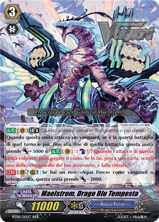 cfvanguardit's tweet photo. Spazzeremo via tutto! "Maelstrom, Drago Blu Tempesta" è la carta di oggi.

#CfVanguard #BT08 #AcquaForce https://t.co/6MTk620UYG