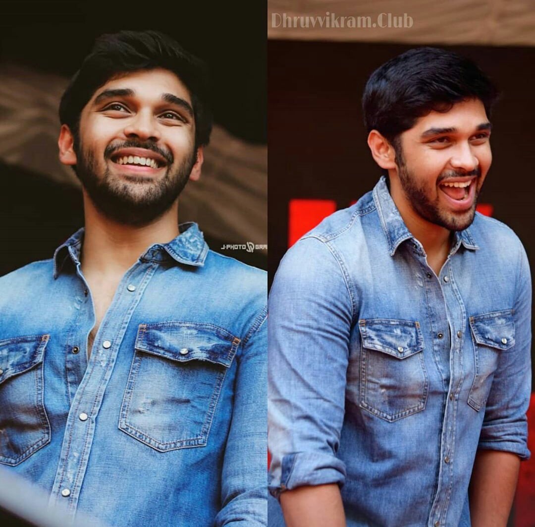 buutterfly_girl's tweet photo. Dhruv darling 😍 #Dhruvism 🙈

His naughty smile tho 😂 how cute 😩

#DhruvVikram #dhruv #adityavarma #adithyavarma #Vikram #dhruvanatchathiram #ChiyaanVikram #edharkadi #saami2 https://t.co/HBVr3dr0Oq