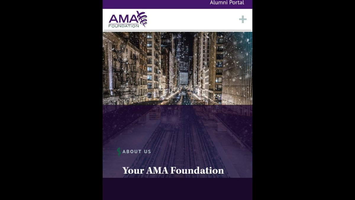 Melanie is a board member at the American Medical Association Foundation... https://amafoundation.org/about/ 