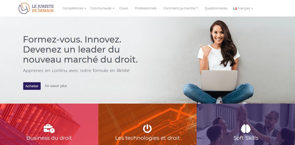 Après quelques mois de durs labeurs, nous y sommes : <a href="/SeraphinLegal/">Seraphin.legal</a> et moi même vous présentons lejuristededemain.com, une plateforme de cours en ligne et parcours certifiants permettant d'acquérir des compétences #business, #Digitales et #Softskills dans l'industrie du droit.