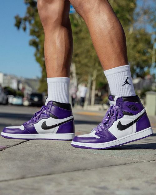 air jordan 1 retro high og court purple footlocker