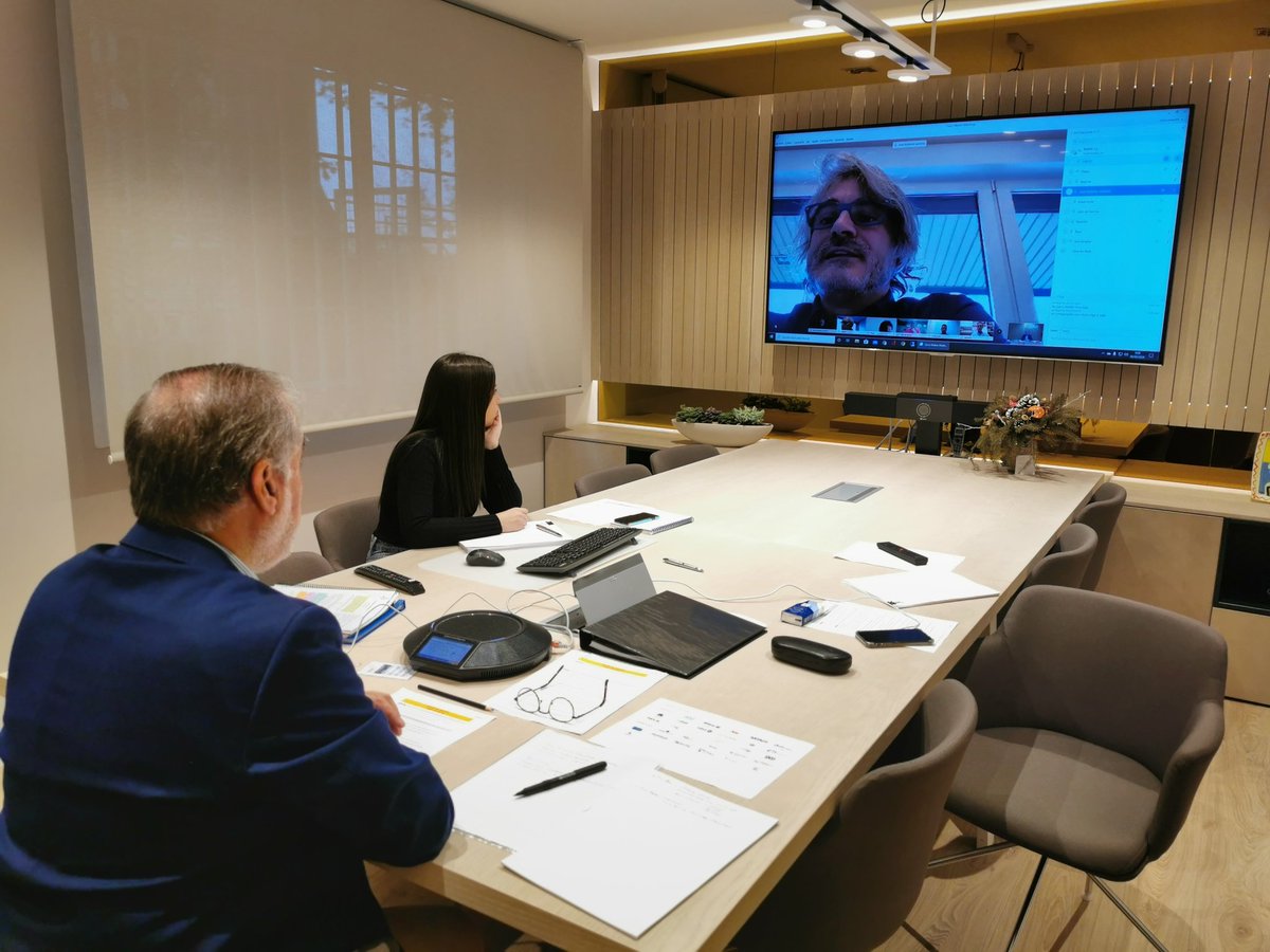 Empezamos la cuarta reunión del grupo de trabajo "Crisis COVID-19" con José Antonio Sánchez Herrero, director general de <a href="/icea_es/">Asociación ICEA</a> como invitado.