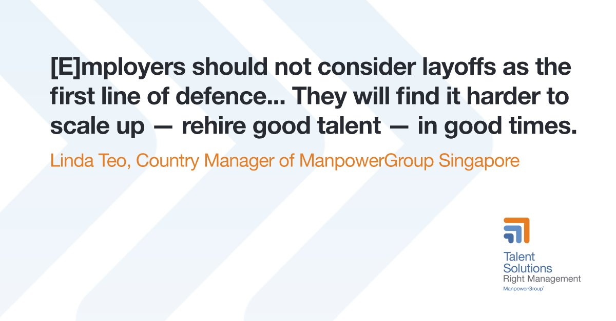 Saving jobs is key priority in this COVID-19 downturn - and businesses can afford to be more sensitive to doing so. #QOTD