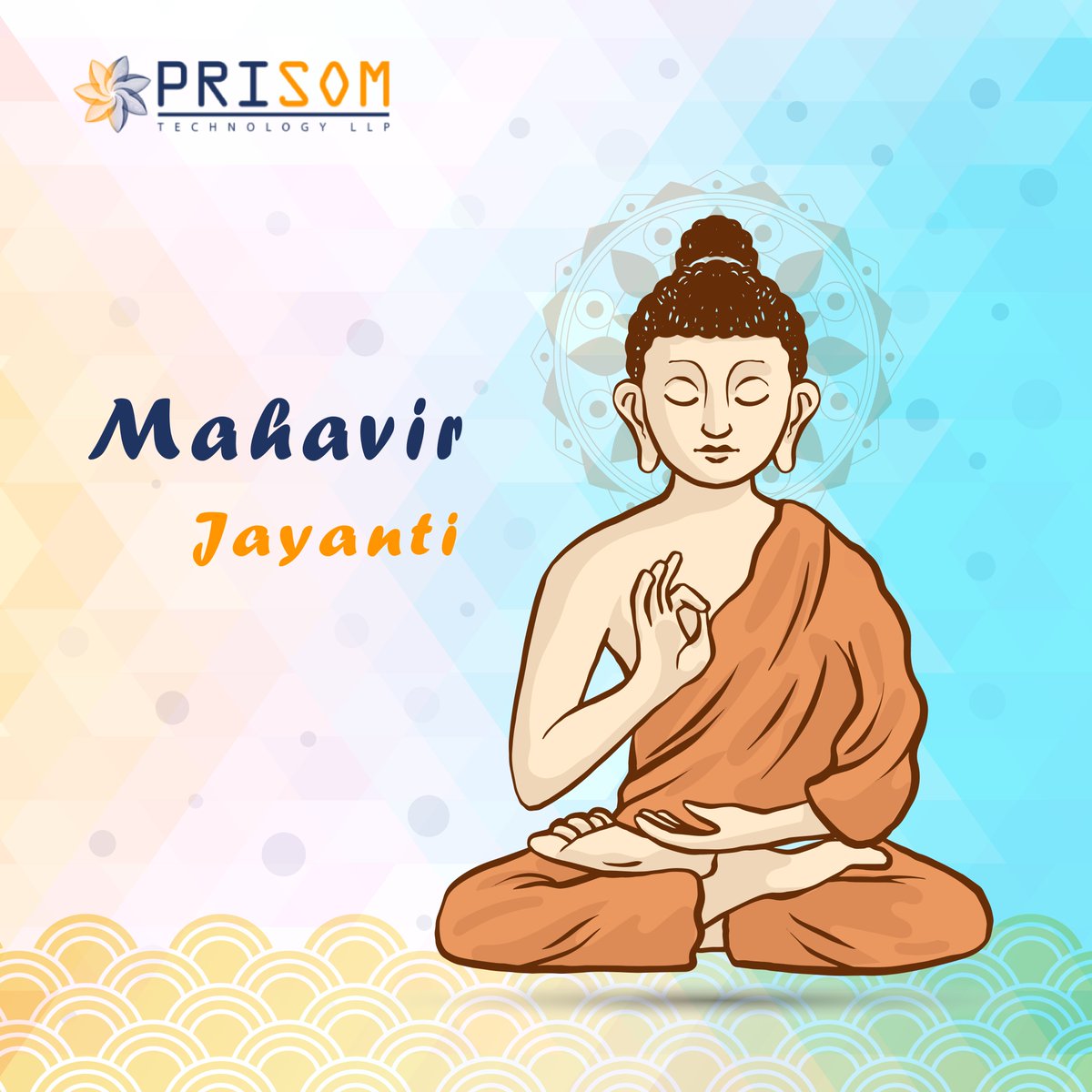 LlpPrisom's tweet photo. On the auspicious occasion of Mahavir Jayanti¸ Prisom Technology wishes you lots of happiness, good health and success. 
#MahavirJayanti #thefestivalwishes #mahavirjayanti2020 #2020mahavirjayanti #happymahavirjayanti #PrisomTechnology #PrisomTechnologyLLP https://t.co/3fhXF2y0Z3