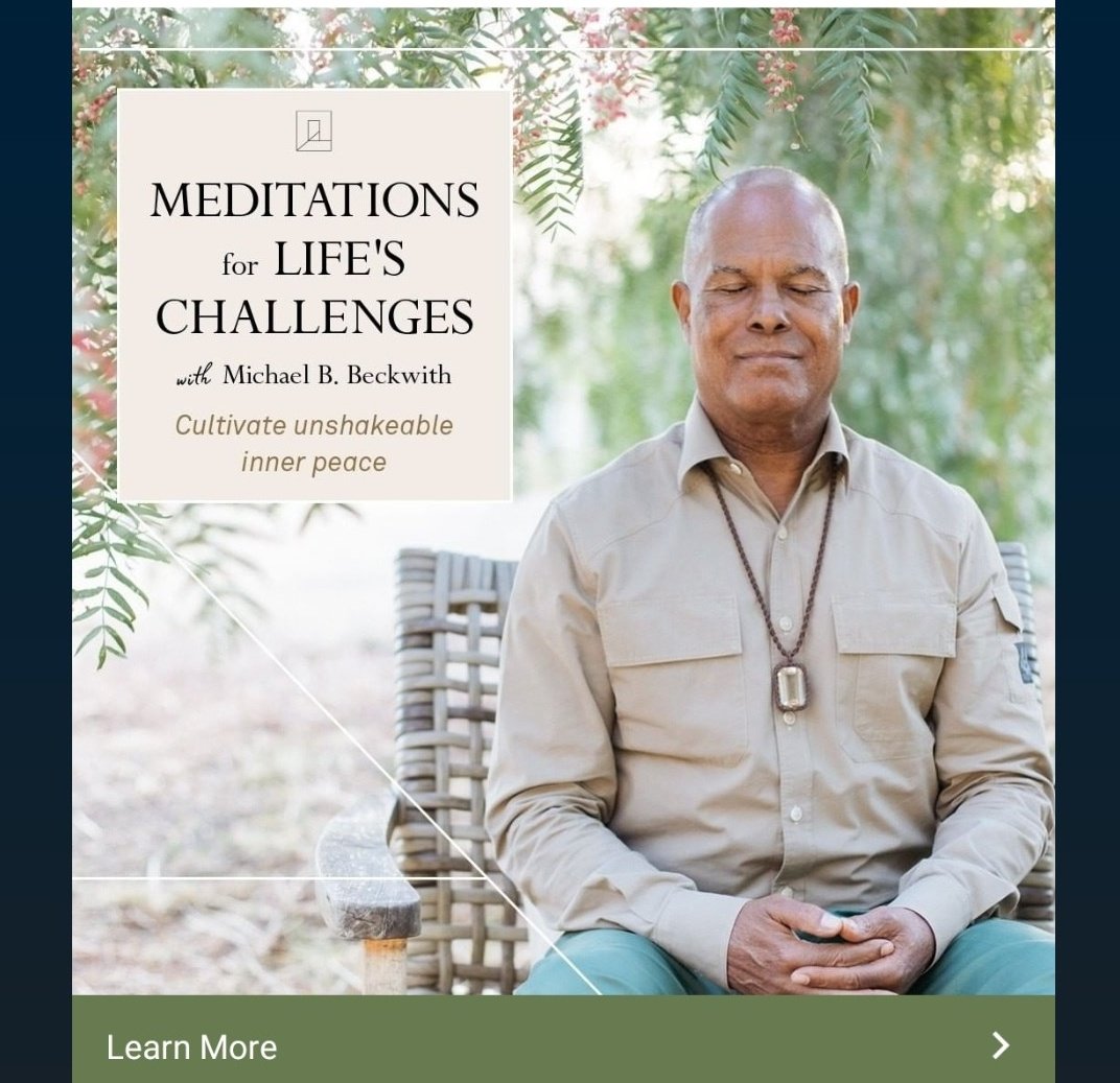 During these times of uncertainty, now is the time to lean deeply into our spiritual practices. Consider signing up for Meditations for Life’s Challenges, Rev. Michael's  10-day course with Commune.  Begins Monday, Apr 6. Receive the first five days free. 
OneCommune.com/courses
