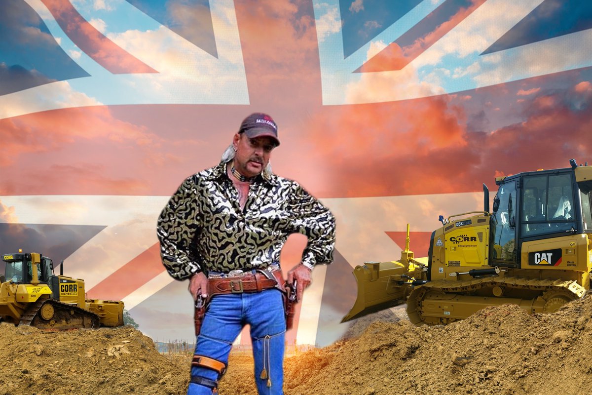 ECORRPLANT's tweet photo. #JoeExotic says that #CaroleBaskin used #bigcats to eat the body....we're saying that maybe she used a different kind of cat to bury the body? #wheresthebodycarole #caterpillar #bigcatrescue #Netflix #CATD5 #CATD6 #bulldozer #diggingthedream #FreeJoeExotic #TigerKing https://t.co/gVkXES8Wlv