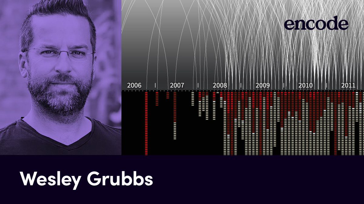encode_info's tweet image. &quot;Embarking on any data visualisation project, especially with new clients, is a tumultuous endeavour.&quot; Watch the talk from Wesley Grubbs (Pitch Interactive) at Encode 2019 youtu.be/xrCiq3kapls