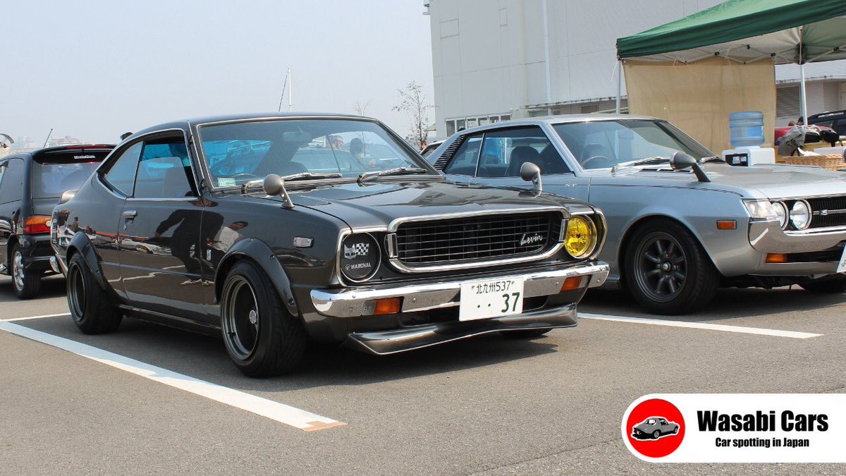 wasabicars's tweet photo. David Bowie-spec TE37 Levin. Extra-wide OEM steel wheels also add to the cool look.
#WasabiCars #TE37 #ToyotaCorollaLevin #KE35 #KE30 #E30Corolla #te37levin #トヨタカローラレビン #カローラレビン #oldschooltoyota #oldschooltoyotanation #davidbowie https://t.co/tTanA2hmf3