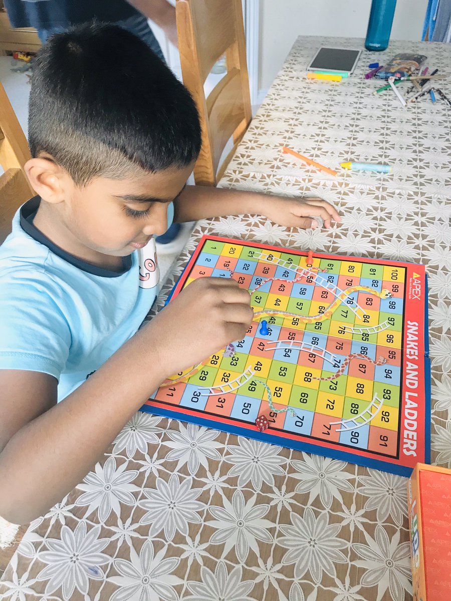 Shikha19107524's tweet image. @Mrs_LurinskyP1C learning about money and math🧮💷 we learnt adding and taking away through a different way by playing snakes and ladders👏🏽✍🏽 #homeschooling #sps2020 #loveformath