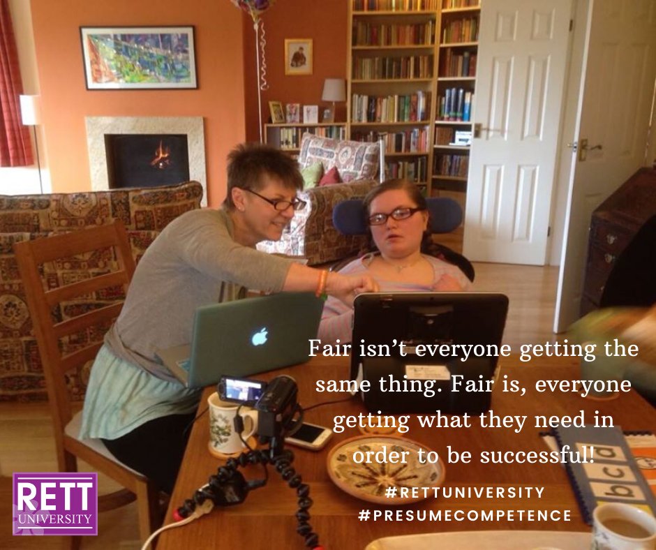 RettUniversity's tweet photo. At RettU we strive to support those with complex needs in their communication and education journey's as best we can. We equip families, educators and therapists with the strongest tools and strategies to help your loved one's reach their greatest potential. #MM #RettU #GP2C https://t.co/UZNC9tfeUI