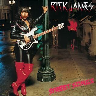 TheAUXDJ's tweet photo. Today in 1981 Rick James releases Street Songs featuring “Give It To Me Baby” and the standout hit “Super Freak” with background vocals from Motown labelmates The Temptations. Rick James is said to be the originator of the sub-genre “punk funk.” #RIPRickJames https://t.co/Qk1mwQOM5l