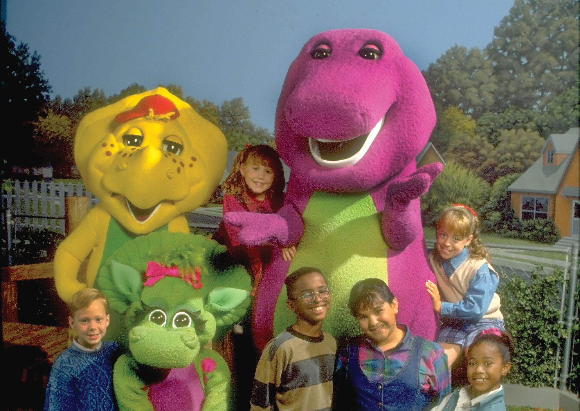 Barney the dinosaur 80s