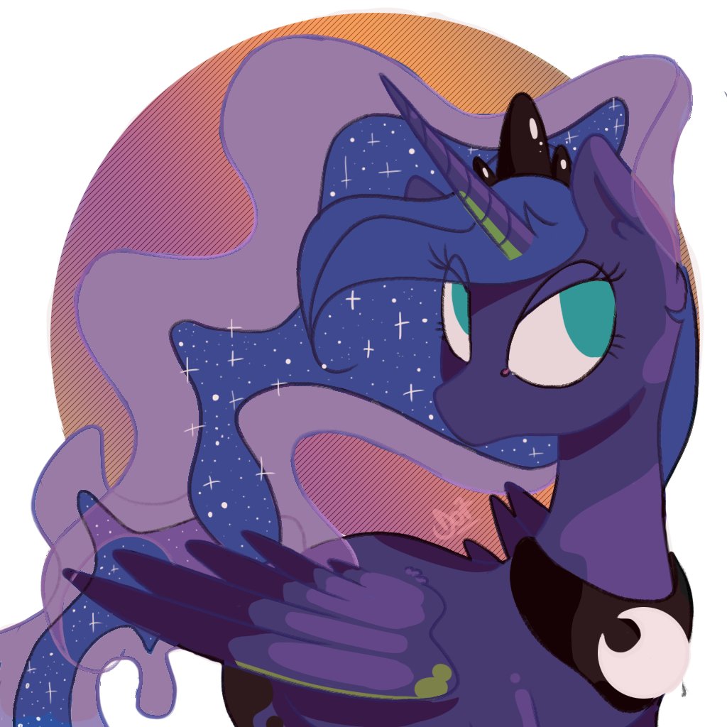 _Pancholin_'s tweet photo. Drawing for the #quarantober prompt #stars
It's Princess Luna form #mylittlepony owo https://t.co/kFlrhiumD2