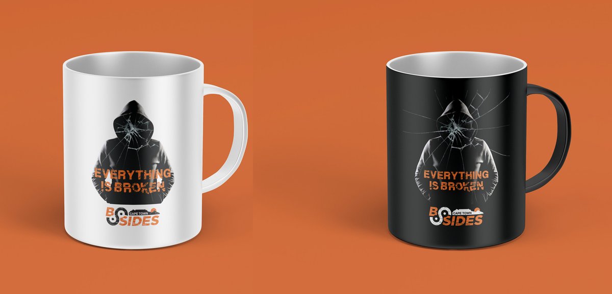 LookhereDesign's tweet image. Recent conference t-shirt and merch design for @BSidesCapeTown