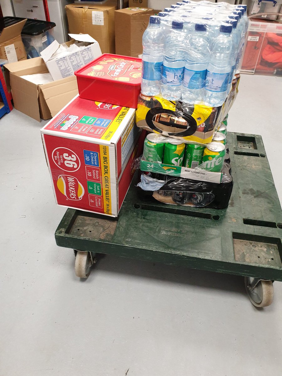 sammyblaze33's tweet photo. Another fantastic donation to @stjohnambulance and @SJA_Logistics  to keep our crews going over this period. https://t.co/v1KrVlyBMp