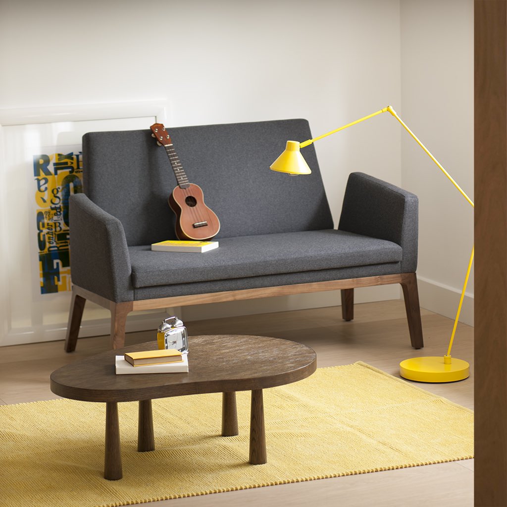 Got any old instruments lying around? Now’s the time to dust them off and get practising!

Pictured: 
‘Trident’ sofa by @Pengellydesign 
‘Verge’ coffee table by <a href="/Alexhellum/">Alex Hellum</a>