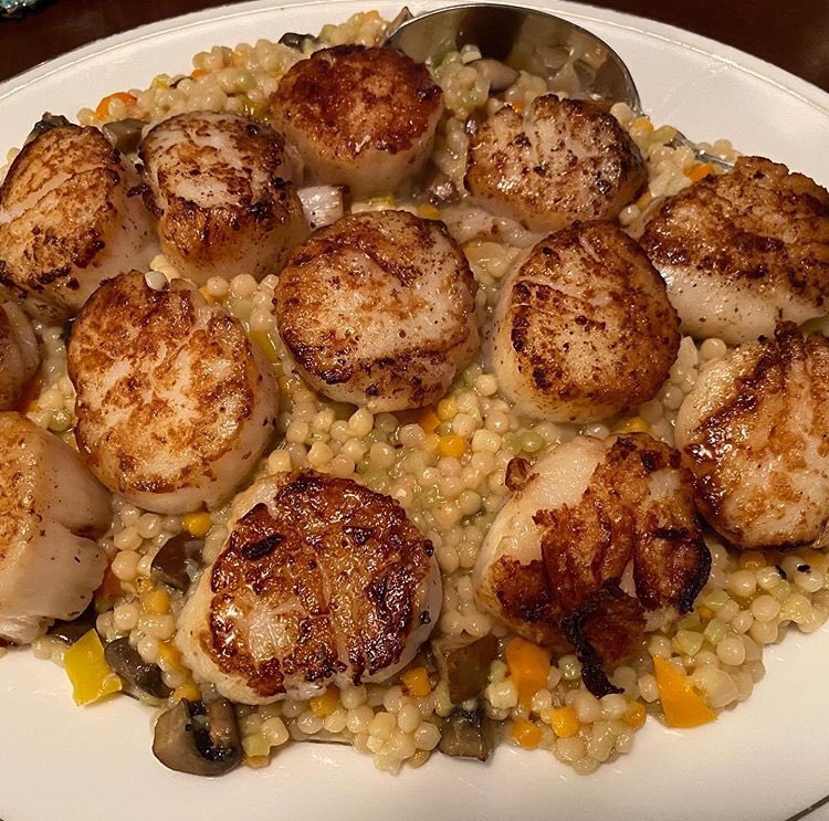 TriarSeafood's tweet photo. Beautiful Scallop Culinary Creation from @heymikemayo and @michmayo ! Thank you for sharing and your continued support! #triarseafood #freshfish #seafood #scallops You can also order from @FrancescasFav <— check it out! https://t.co/y3iU865xg7 https://t.co/kBMAv6pWs3