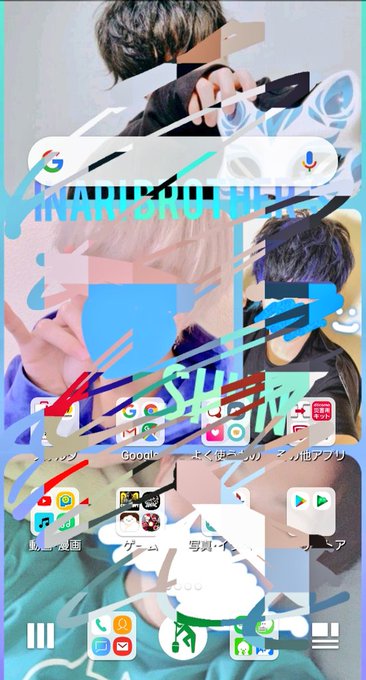 スマホの壁紙を晒す見た人もやるのtwitterイラスト検索結果