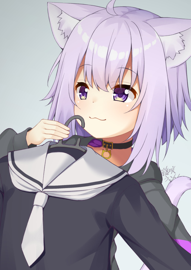 猫又おかゆ 「撮影前のおかゆん #絵かゆ 」|藤咲ういか☕Live2D依頼(23年4月以降)のイラスト