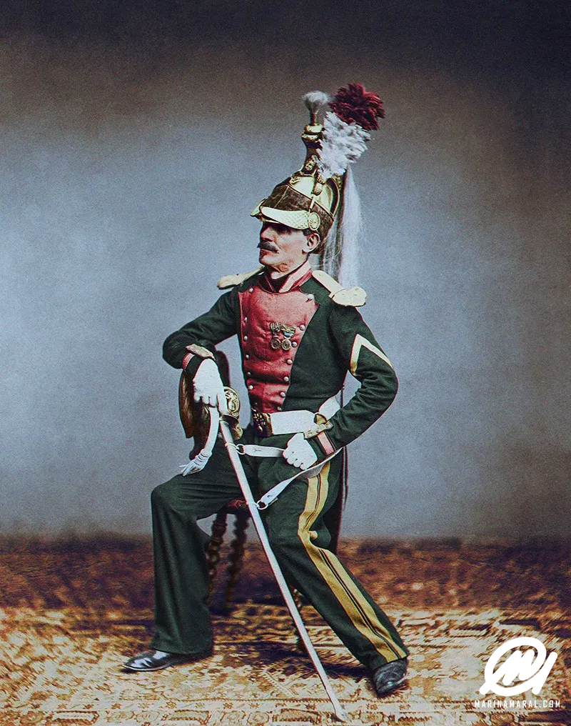 7) Mauban 8th Dragoon Regiment 1815 – (More correctly Trumpeter Mauban 13th Dragoons (1st Empire) and 8th Dragoons (1st and 2nd Restorations)