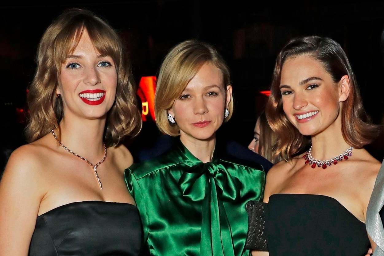 Happy belated 31st birthday, Lily James! Carey and Lily will star together in the British Drama \"The Dig\"  