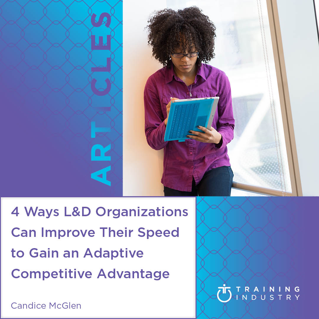 TrainingIndustr's tweet photo. Today's #speedofchange requires a level of #adaptability for organizations that want to remain competitive. https://t.co/MC5QXj0H5P #adaptiveworkforce #strategicplanning #designthinking #learningplatforms #curatedlearning @candice_mcglen https://t.co/Se92JH00nH