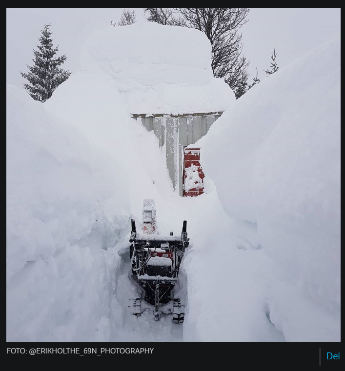 Norway Breaks Snowfall Records I Have Never Experienced So Much Snow