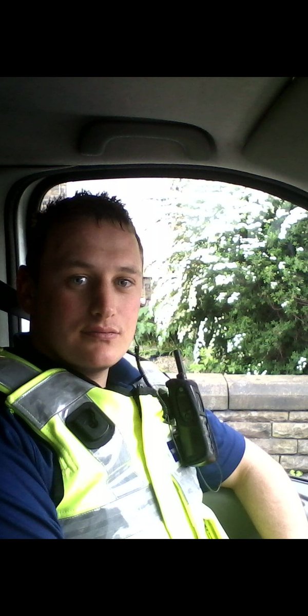 WYP_PCSO_007's tweet photo. Literally the only photo I own in police uniform. I decided to take up the challenge of promoting positivity in these strange challenging times. https://t.co/Hz06oKIgfA