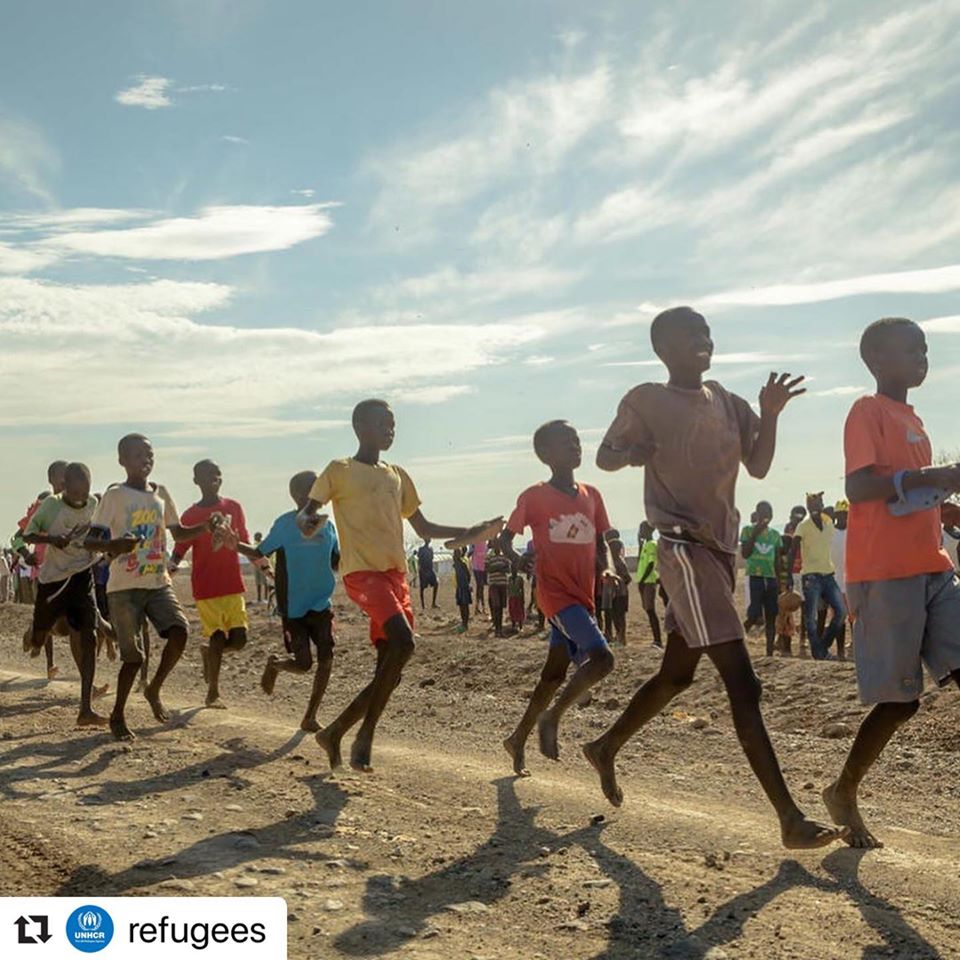 Unity, solidarity, we are together for #idsdp #idsdp2020 #beactive #stayactive #sport4sdgs #whitecard #un75 / <a href="/Refugees/">UNHCR, the UN Refugee Agency</a>
