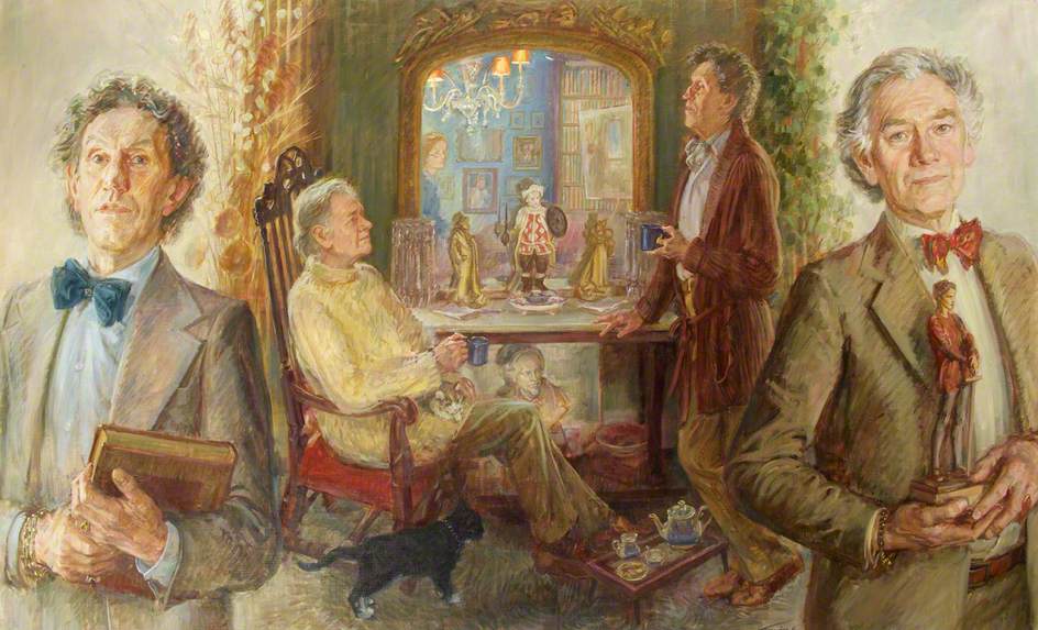 UoB_Theatre_Col's tweet image. #Archive30 #ACollection is the Mander &amp;amp; Mitchenson Collection, the result of the lifetime’s work of Raymond Mander (1911 - 1983) and Joe Mitchenson (1911 – 1992) collecting the archives and ephemera of Britain’s theatrical history. Here they are (twice!) in this brilliant...