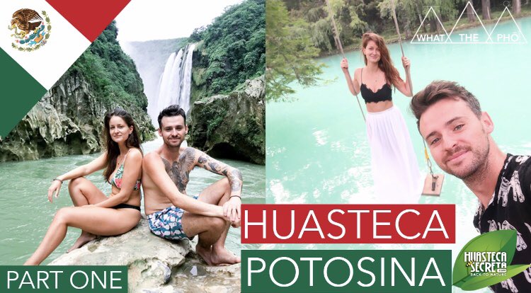 PhoPodcast's tweet photo. NEW YOUTUBE VIDEO LIVE NOW! Escape quarantine for half an hour and join us in PARADISE 😍🇲🇽 https://t.co/NesMuOHRxn Have you ever heard of Huasteca Potosina? Us neither 🤷🏻‍♂️🤷🏻‍♀️ until now 🙌🏻 Thanks @HuastecaSecreta 🙏🏻 #ttot #wanderlust #travelyoutube #HuastecaPotosina #seemexico https://t.co/qCuLZ7ThqJ