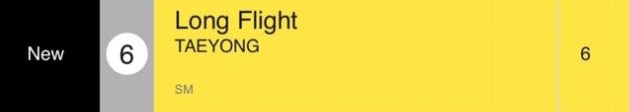 4. Did u know if Taeyong 'Long Flight' was#6 on world digital song sales and #9 in worldwide itunes song chart ?