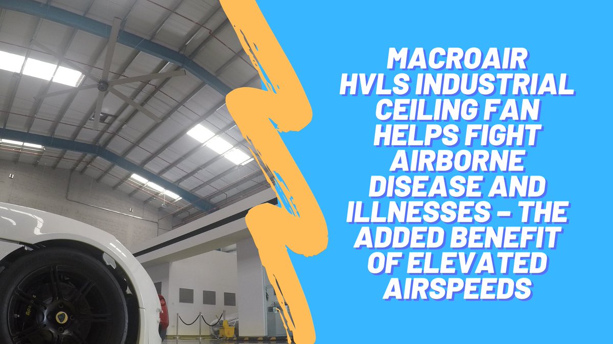 khind_solutions's tweet photo. Did you know MacroAir HVLS fans can help you fight airborne viruses and diseases in your facility?  Learn more about how HVLS Fans can help you keep your facility healthy click here https://t.co/Her9eoCGcr https://t.co/UMDWFiYsKF
