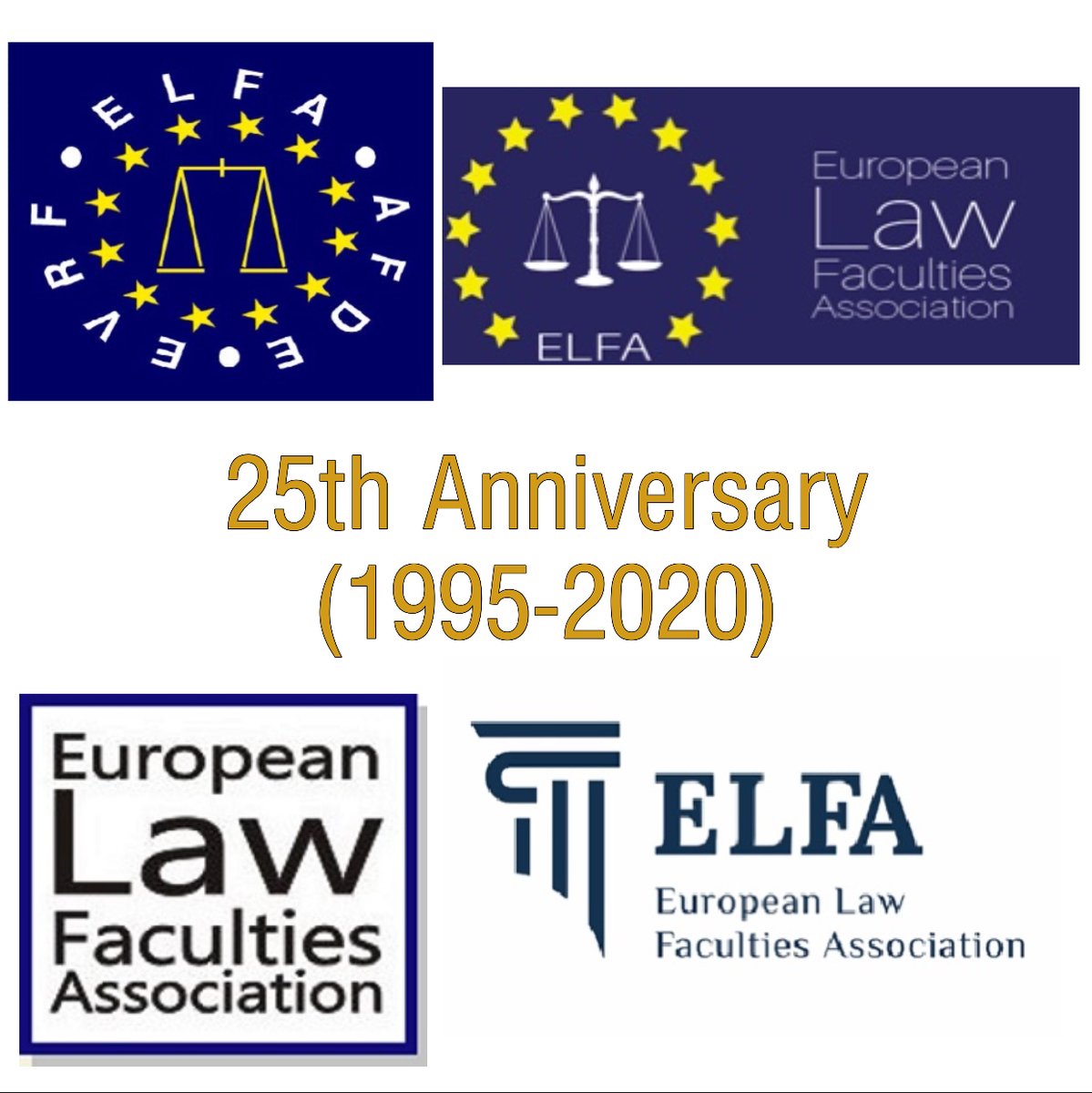 25th Anniversary of  the European Law Faculties Association

Very soon, and to celebrate ELFA's birthday, we will publish some very special congratulation messages on our social networks.

Don't miss them!

Follow us also on:

Facebook: <a href="/ELFA/">Elfa</a>.edu

LinkedIn : ELFA-edu