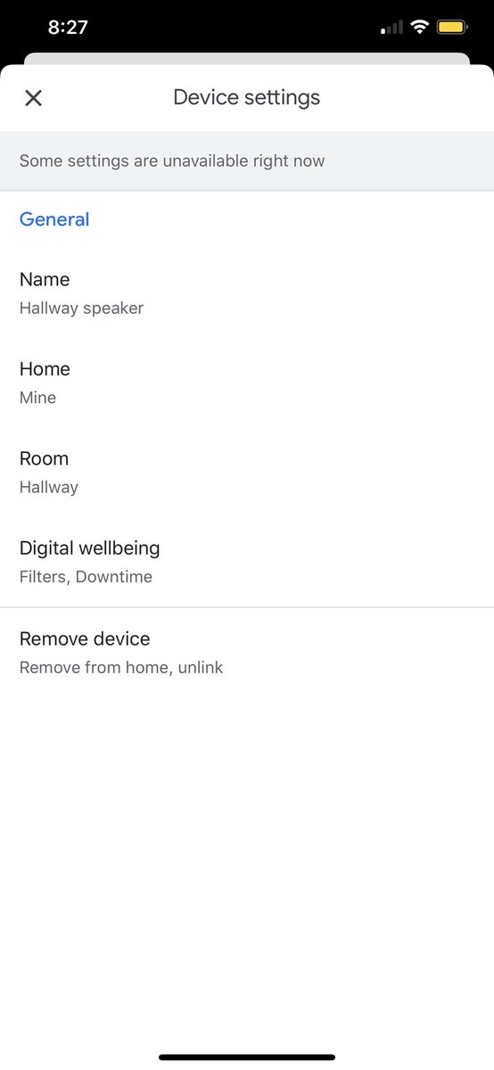 PagliacciLive's tweet image. I have done a factory reset on the speaker, manually set the WiFi to be the same as my phone, shut down and restarted my phone, force quit the app, disconnected and relinked the mini, I’m stuck. @googlenest @GoogleAI @Google #googlemini #googlenest please help me