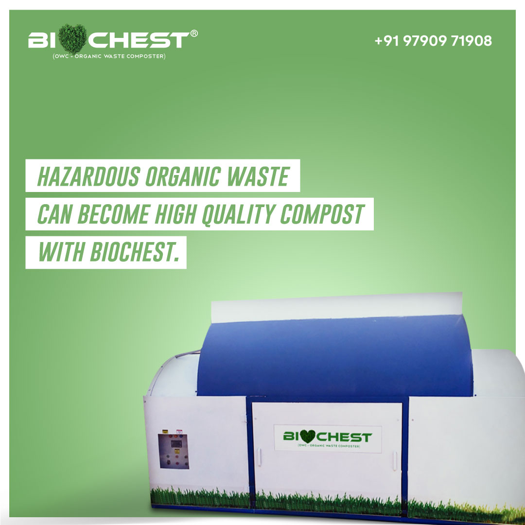 Bio_chest's tweet image. Biochest safely converts hazardous and odorous organic waste material into rich organic compost. It is the most efficient and most effective method of managing organic waste.

For more details, visit vnsenviro.com

#Biochest #Composting #CompostMachine #WasteManagement